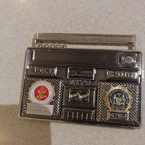 NYPD Detective Challenge Coin Boom box
